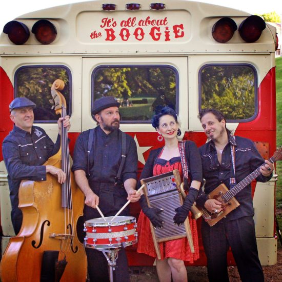 April Mae And The Junebugs Boogie Bus Band Photo